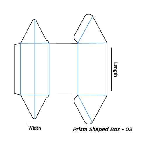 Prism Shaped Box